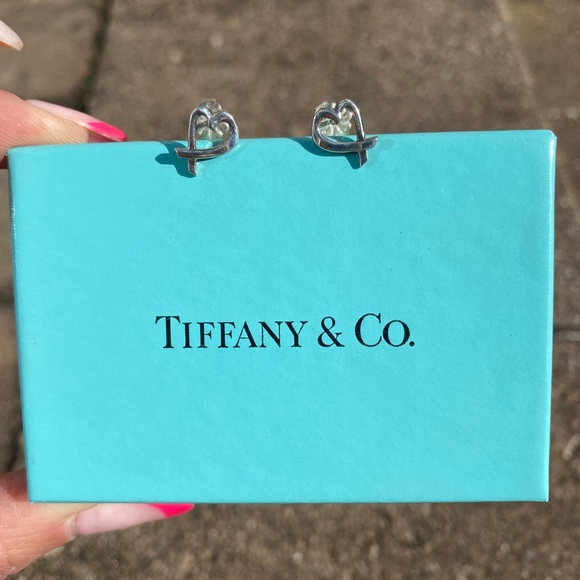 Tiffany & Co. Paloma Picasso Loving Heart Studs - Picture 2 of 10